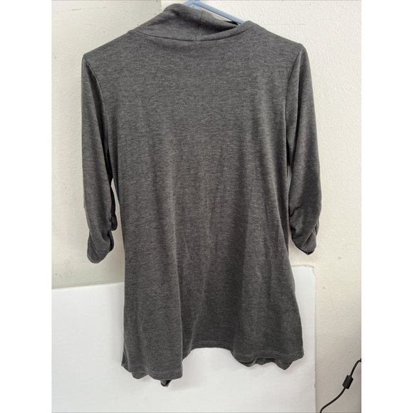 M&S espresso size L cardigan gray button up - Picture 8 of 9